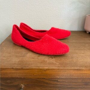 Red Women's Flats